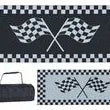 MG INNOVATIVE LLC. Patio MAT,8X20 Racing Flag - RF8201