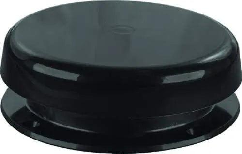JR PRODUCTS Attic Vent Mushroom Style Black - 02-29115