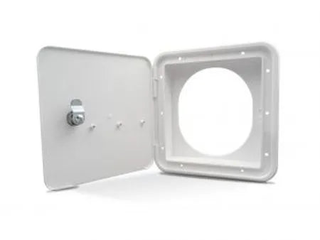 B&B MOLDERS LLC Fuel Hatch With Oval Back Key Loc - 94304