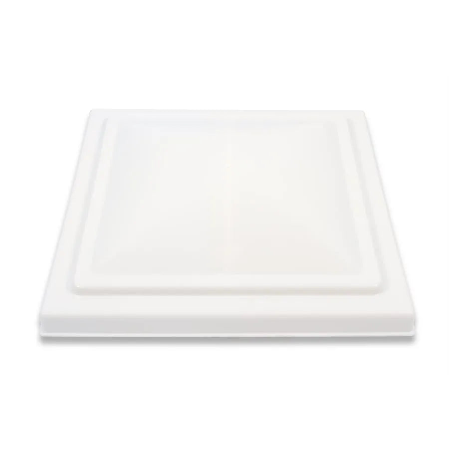CAMCO MANUFACTURING INC White Lids, Jensen With Pin - 40154