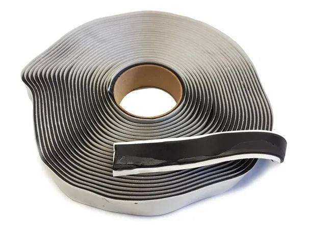 HENG'S INDUSTRIES USA LLC Black Butyl Tape 1/8 X 3/4 X 3 - 5031