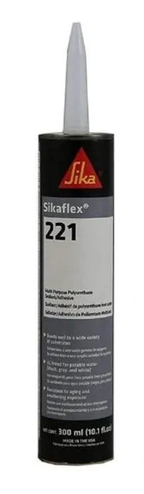 AP PRODUCTS Sikaflex 221 Alum Gray 300 Ml - 017-90892