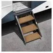 PREST-O-FIT Trailhead Step Rug 19.5 In. White - 2-0519