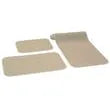 PREST-O-FIT RV Rugs, 3 Pc / Sandstone - 50258