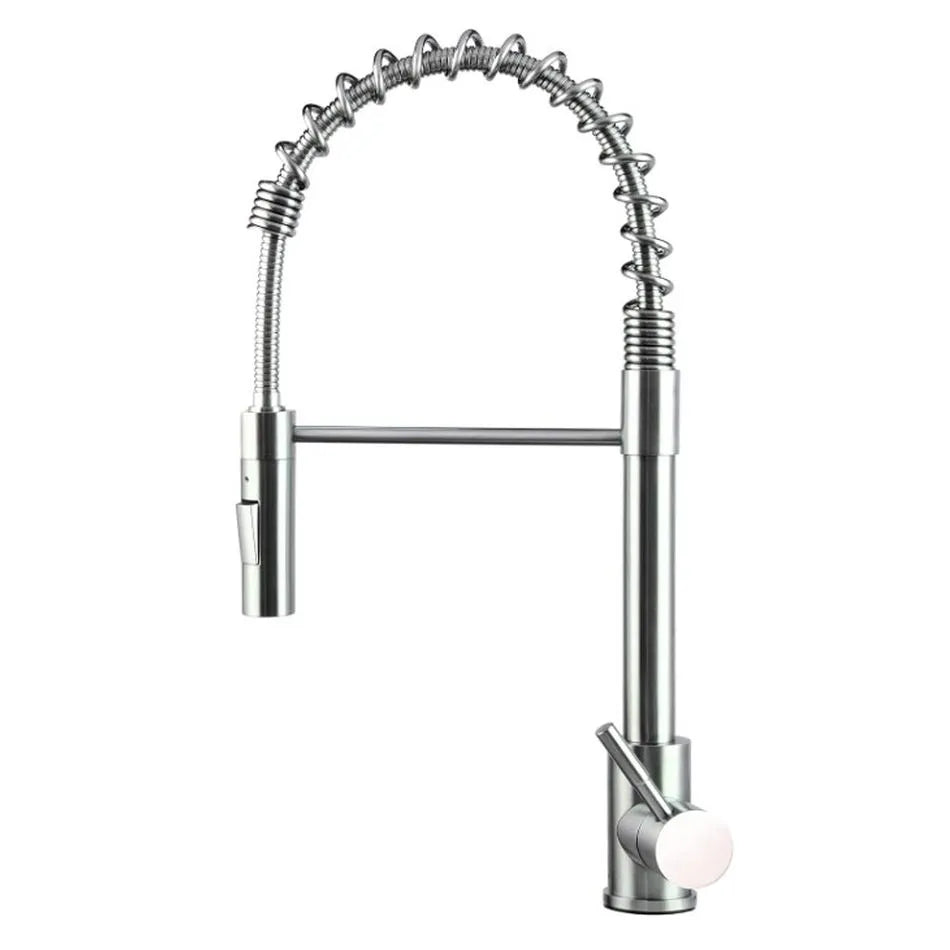 LIPPERT COMPONENTS Inc. Coiled Pull-down Faucet - Blac - 2021090598