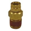 FIRESTONE INDUSTRIAL PROD 1/4NPT Male Connector Brass, 2 - 3463