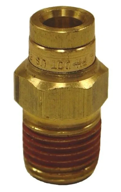 FIRESTONE INDUSTRIAL PROD 1/4NPT Male Connector Brass, 2 - 3463