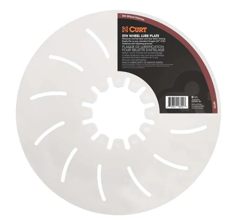 CURT MANUFACTURING LLC 12IN 5TH Wheel Lube Plate - 16722