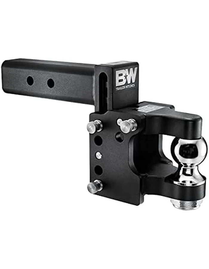 B & W CUSTOM TRUCK BEDS B&white Pintle With 2 5/16" Ball, 2- - TS20056