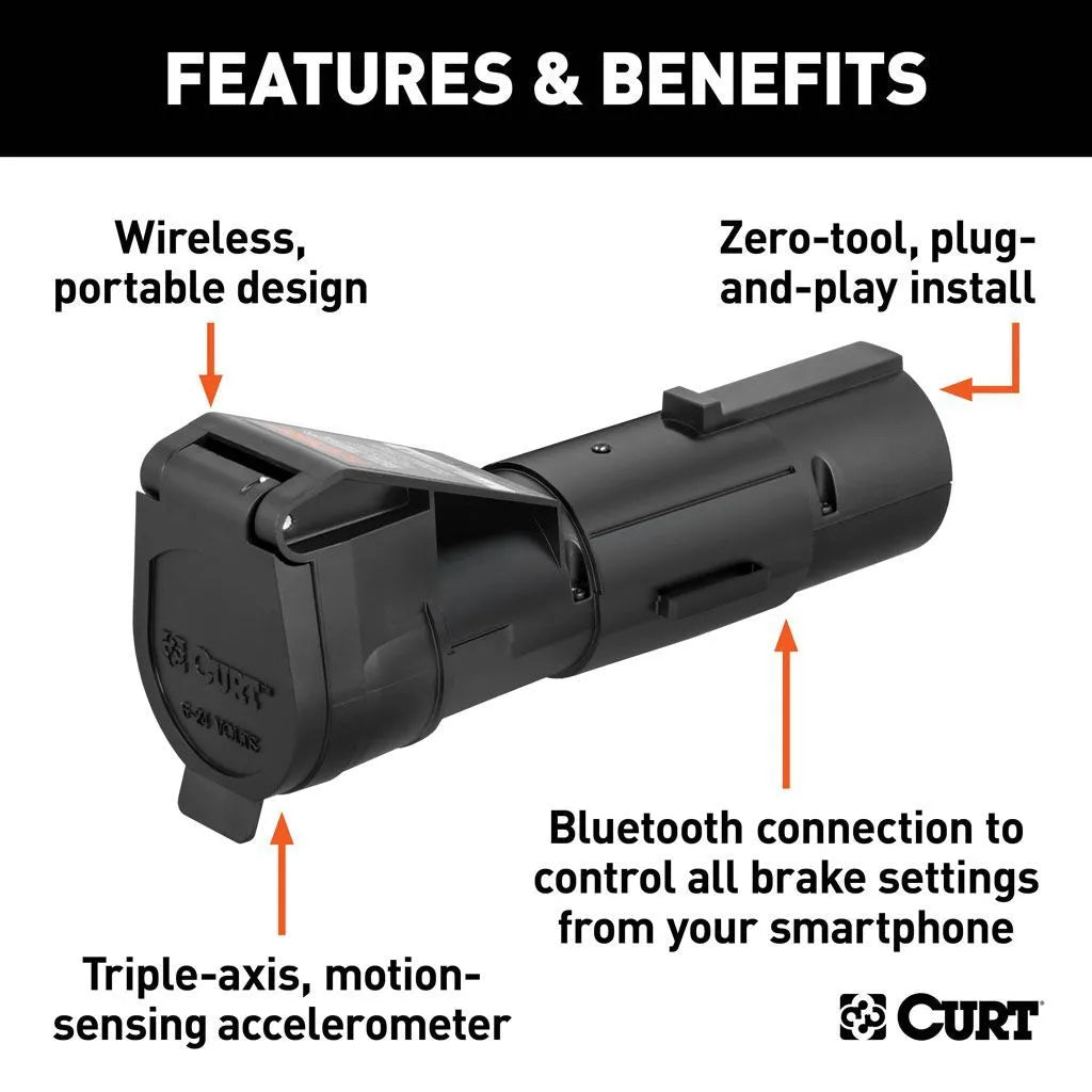 CURT MANUFACTURING LLC Echo Brake Controller - 51180