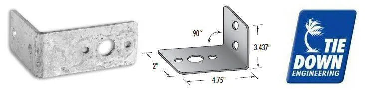 TIE DOWN ENGINEERING Universal Tail Light Bracket - 86566