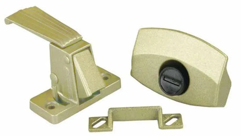JR PRODUCTS Door Latch With O Lock - 20515