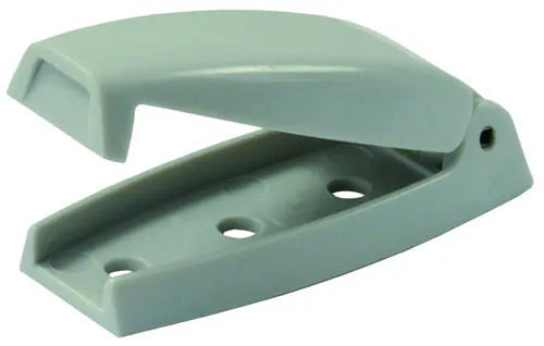JR PRODUCTS Baggage Door Catch, Gray 2 Pk - 10244