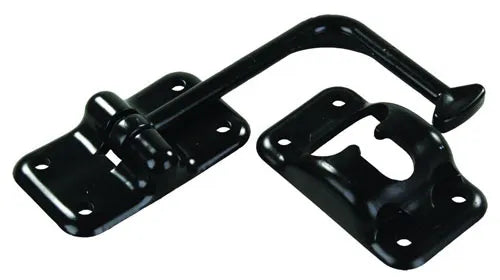 JR PRODUCTS 90 Deg T Door Hldr Black - 10625