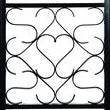 CAMCO MANUFACTURING INC Screen Door Grill Deluxe Black - 43993