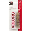 VELCRO USA INC Sticky Back Coins,beige - 90071