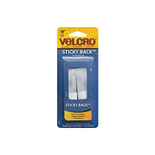 VELCRO USA INC Sticky BACK,18" White - 90079