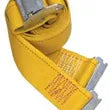 PEERLESS SECURITY CHAIN Van Strap White\e-clip 2" X 12' - CC3712