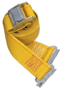 PEERLESS SECURITY CHAIN Van Strap White\e-clip 2" X 12' - CC3712