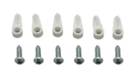 AP PRODUCTS 5/16" Nylon Clip With Screws (12/ - 013-440