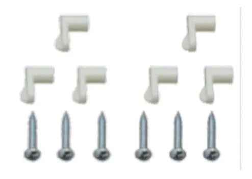 AP PRODUCTS 3/8" Nylon Clip With Screws (12/c - 013-467