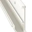 AP PRODUCTS Flat Trim With Insert- Black- 8' - 021-54602-8