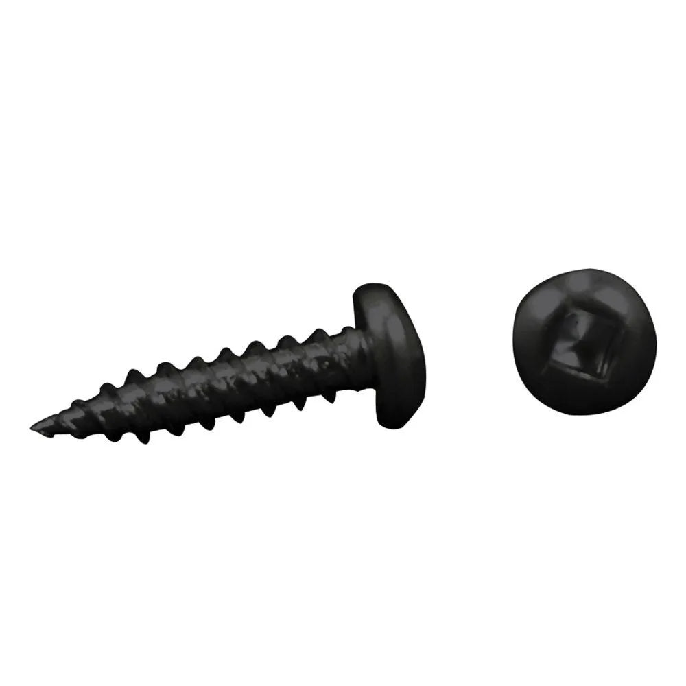 AP PRODUCTS Pan Head Sq Recss Scrw 8x1 - 012-PSQ50BL 8 X 1