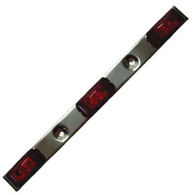 JAMMY INC. Id Bar Waterproof Red LED - J-5735-3SR
