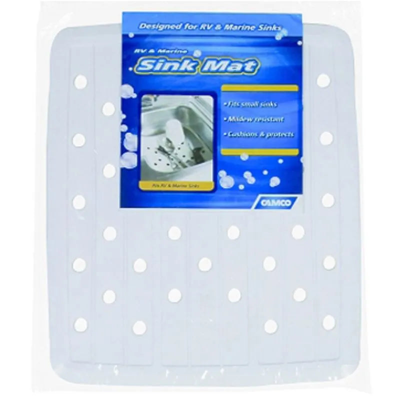 CAMCO MANUFACTURING INC Sink Mat RV Wht 10 X 11-3/4 - 43720