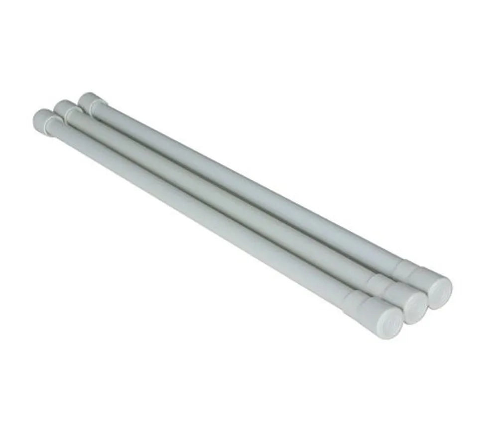 CAMCO MANUFACTURING INC Fridge Bars, 3 Pk White 16-28" - 44053