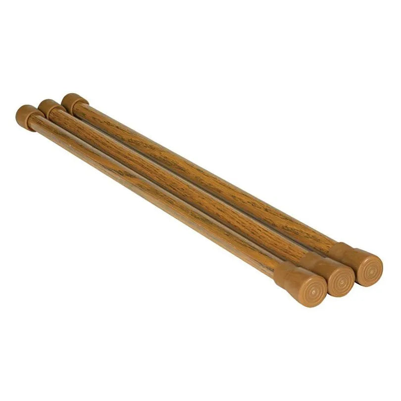 CAMCO MANUFACTURING INC Oak Fridge Bars, 3Pk 16" - 28" - 43823