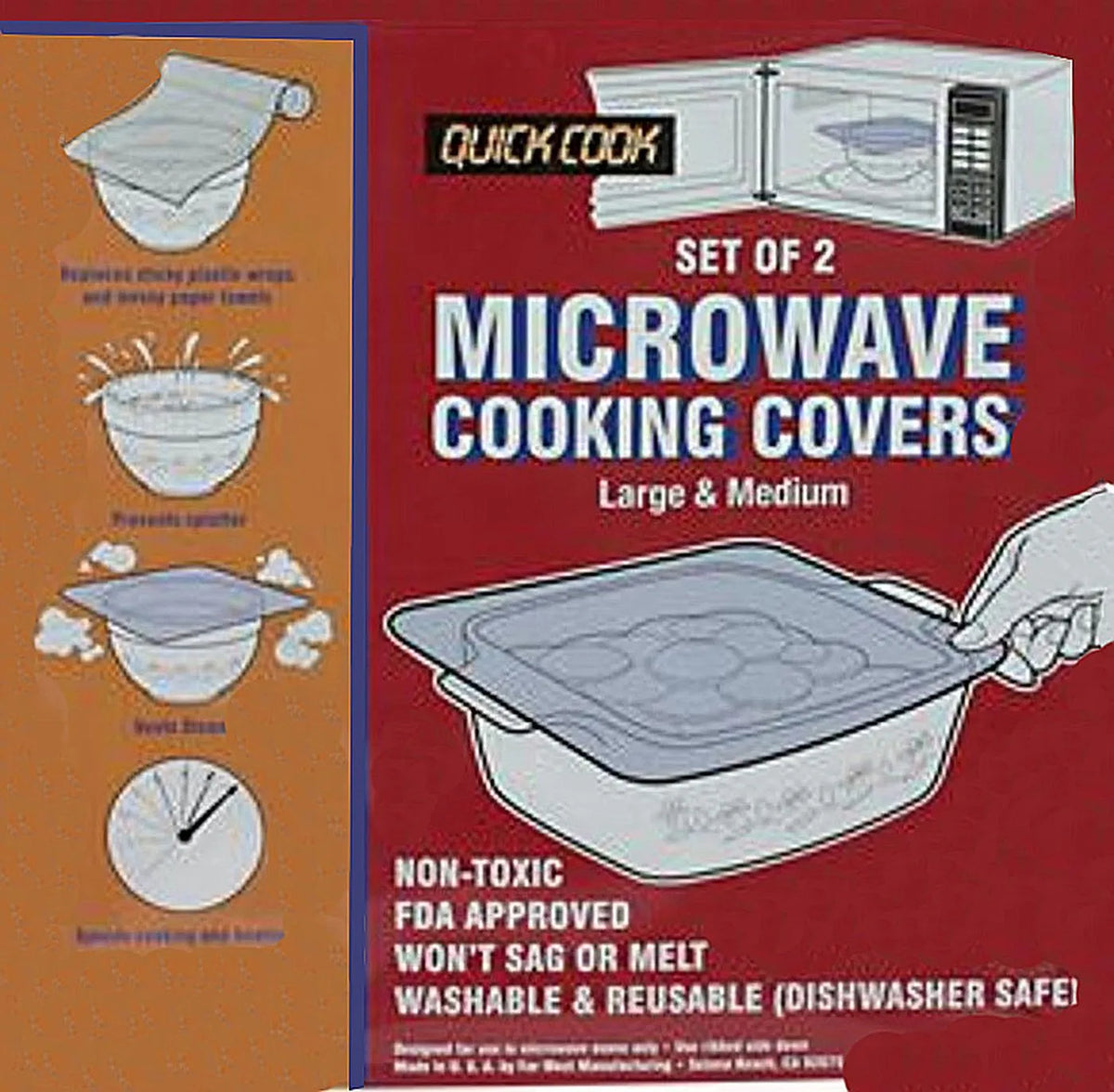 CAMCO MANUFACTURING INC Microwave Cooking Covers - 43790