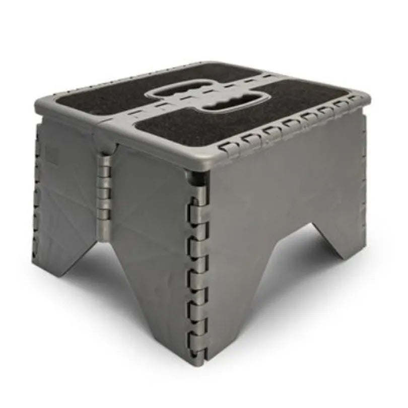 CAMCO MANUFACTURING INC Step Stool, Plastic, Folding White - 43635