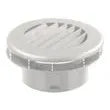 B&B MOLDERS LLC Heat Vent, 4" No Damper, Pw - 94264