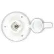 B&B MOLDERS LLC Cable Tv Plate, Round Pw - 94320