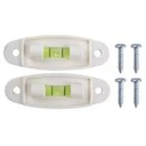 HOPKINS MFG. CORP. Screw-on Levels, 2 Pk 2-1/4" - 09025