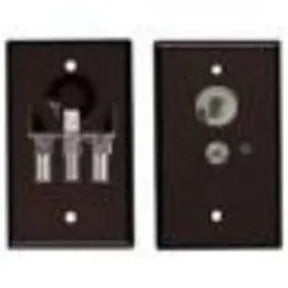 WINEGARD COMPANY 12V Outlet With Cable Tv, Brown - RV-7032