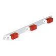PETERSON MANUFACTURING Three Bar Red Clearance Light - 107-3R