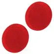 JAMMY INC. Red Reflector 2" 2pk - J-214-R