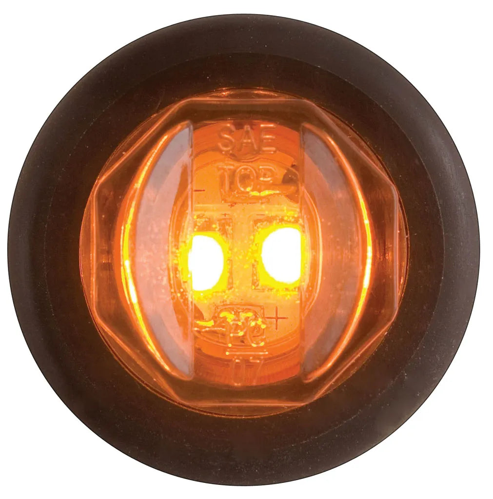 OPTRONICS INTERNATIONAL LED Uni-light With Grommet;amber - MCL11AKB
