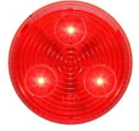 OPTRONICS INTERNATIONAL LED Mark LIGHT;2";RED - MCL55RBP