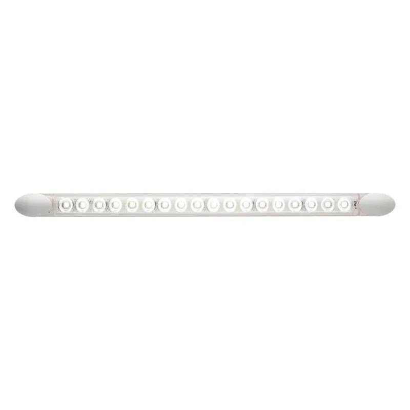 OPTRONICS INTERNATIONAL LED 16IN STRIP;12V; Clear;with Os - ILL71CB