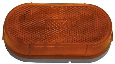 JAMMY INC. 2" X 4" Amber Oval Marker Lamp - J-126-AW