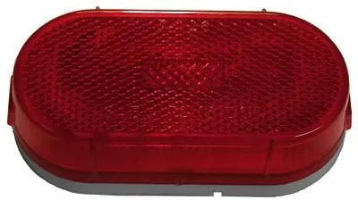 JAMMY INC. 2" X 4" Red Oval Marker Lamp - J-126-RW