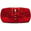 JAMMY INC. Red LED Bulls-eye Marker Light - J-325-R