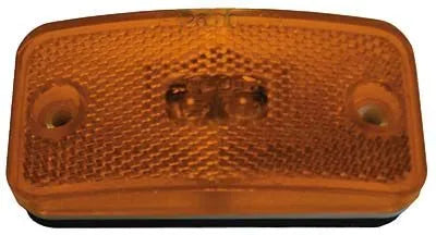 JAMMY INC. Amber LED Marker Lamp With Whi - J-425-AW
