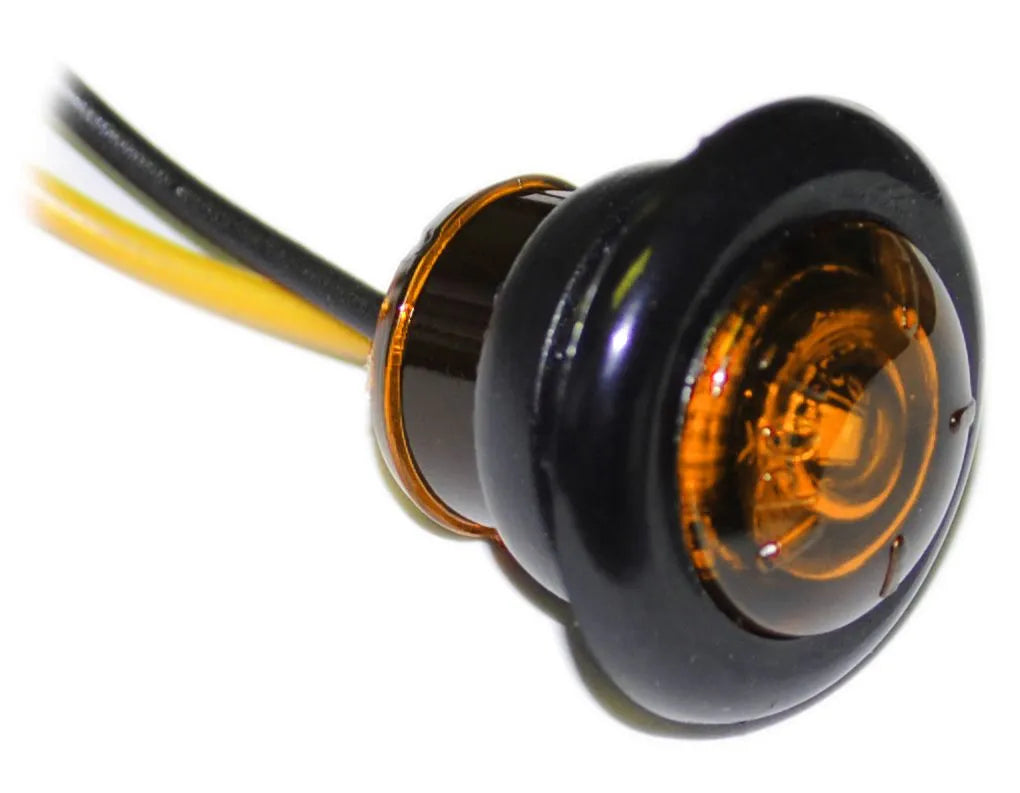 JAMMY INC. Domed 3/4” LED Pc Rated Cl/mk - J-51-A