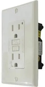 VALTERRA PRODUCTS LLC. White Gfi Receptacle - DG151VP