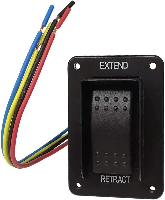 LIPPERT COMPONENTS Inc. Black Ip 66 Electric Jack Swit - 387874