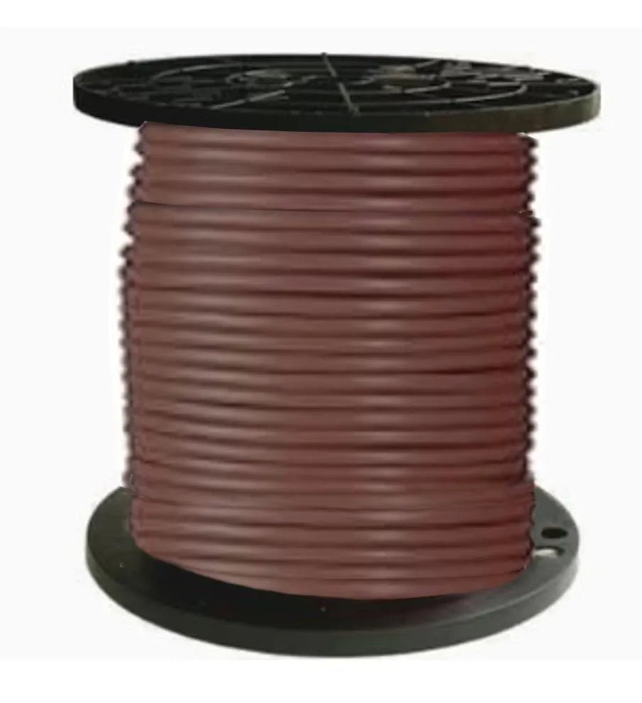 EAST PENN MANUFACTURING Primary Wire 12 Gauge -brown - 02477
